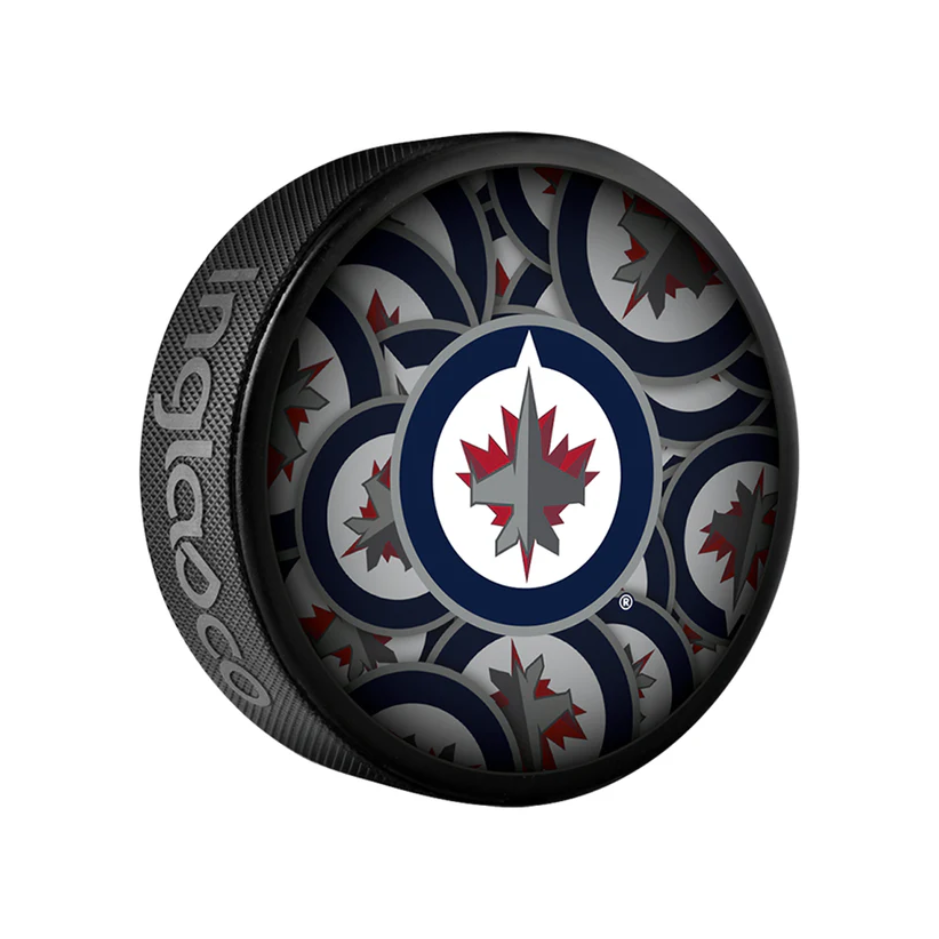 InGlasCo Fanouškovský puk NHL Clone Blister (1ks), Winnipeg Jets