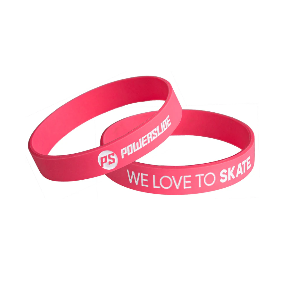 Powerslide Náramok Bracelet "We love to Skate" coralle