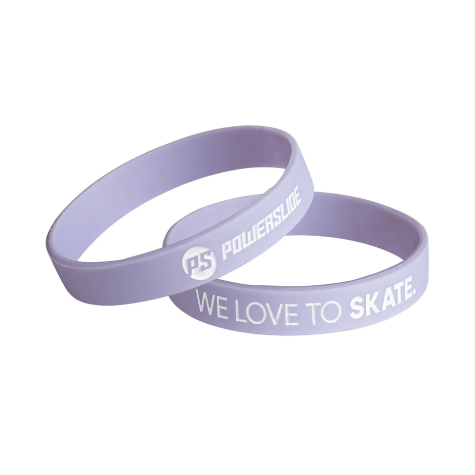 Powerslide Náramek Bracelet "We love to Skate" lavender