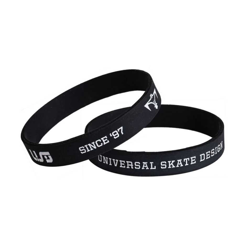 Powerslide Náramok Bracelet "We love to Skate" USD black