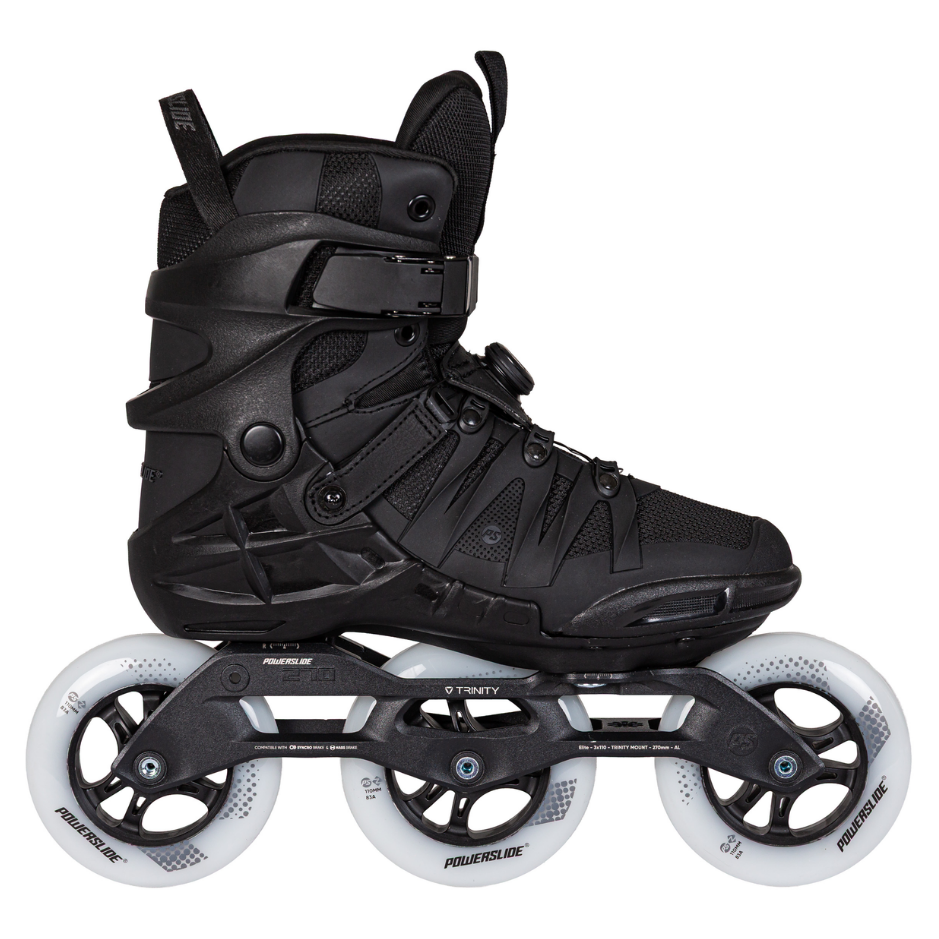 Powerslide Kolečkové brusle Powerslide Phuzion Argon KPU PDS Black, 44, 3x, 110