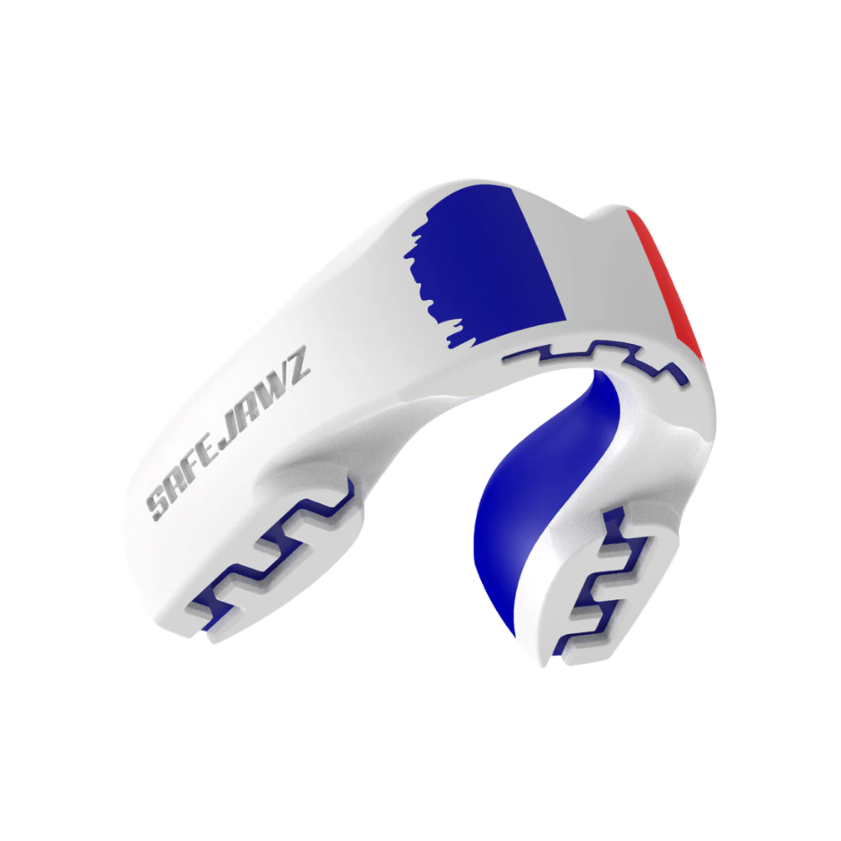 Safe Jawz Chránič zubů Safe Jawz Extro Flags Francie, Senior, Bez příchuti