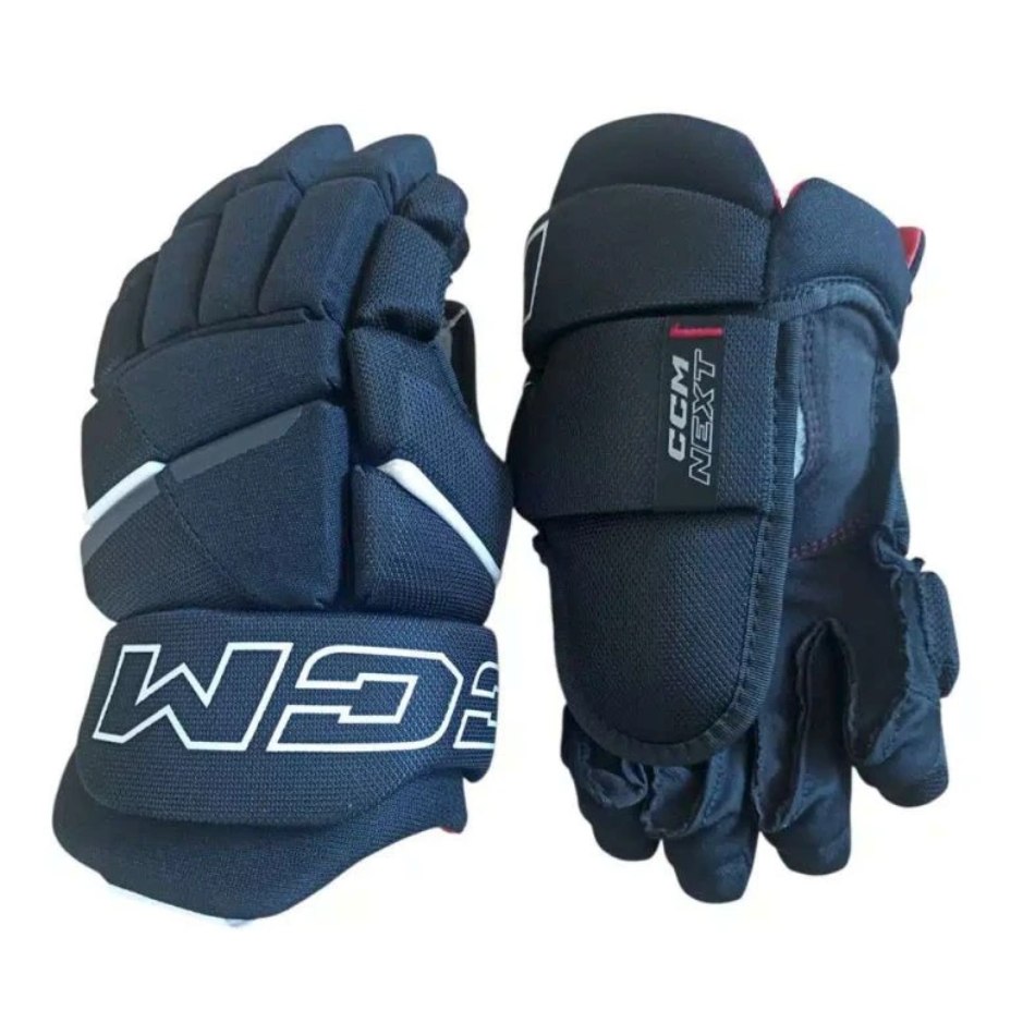 CCM Hokejové rukavice CCM Next S26 SR, Senior, 14", tmavě modrá-bílá