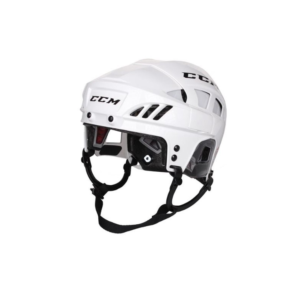 CCM Prilba CCM Fitlite 80 SR, biela, Senior, S, 51-56cm