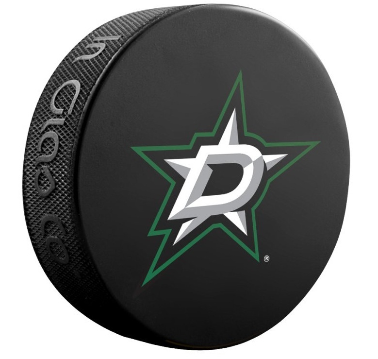 Fanouškovský puk NHL Logo Blister (1ks), Dallas Stars