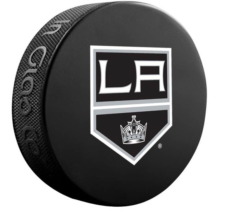 Fanouškovský puk NHL Logo Blister (1ks), Los Angeles Kings