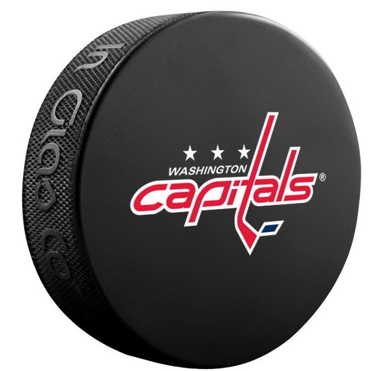 Fanouškovský puk NHL Logo Blister (1ks), Washington Capitals