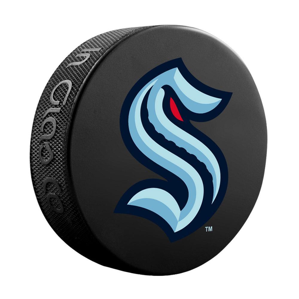 Fanouškovský puk NHL Logo Blister (1ks), Seattle Kraken