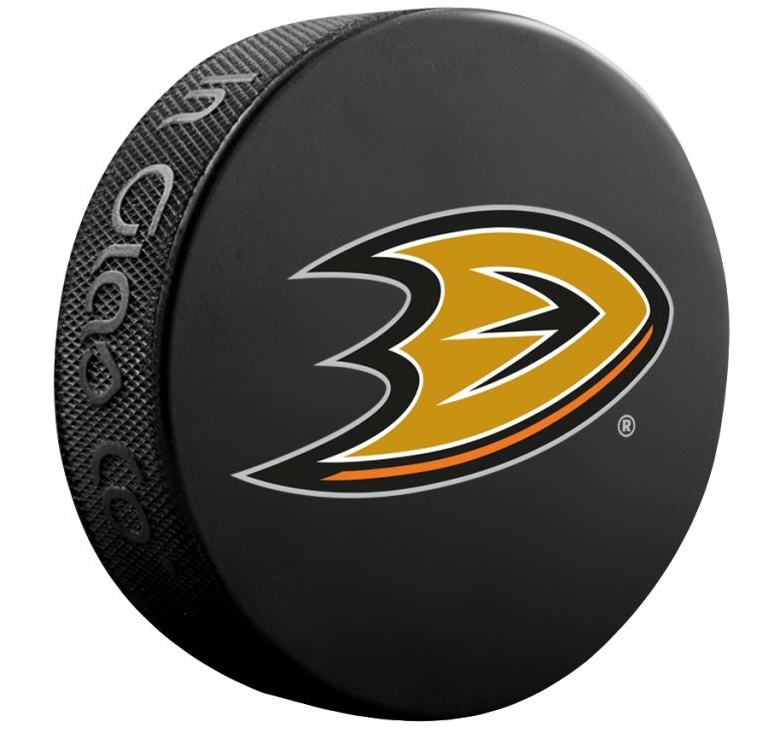 Fanouškovský puk NHL Logo Blister (1ks), Anaheim Ducks