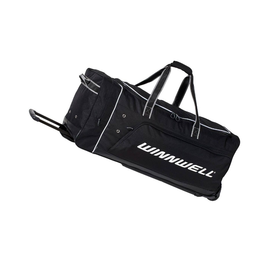 Winnwell Taška Winnwell Premium Wheel Bag s madlom, čierna, Senior, 40"