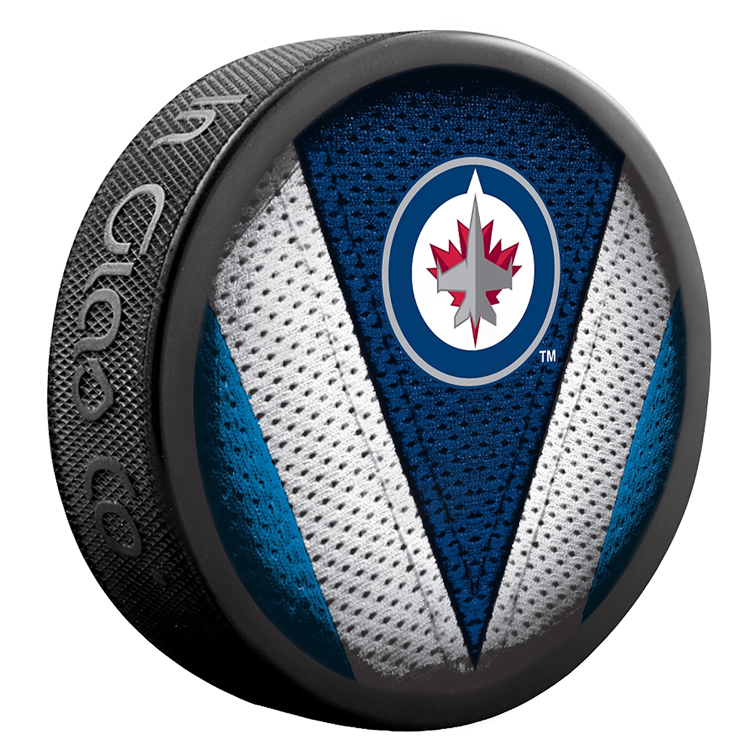 Fanouškovský puk NHL Stitch Blister (1ks), Winnipeg Jets