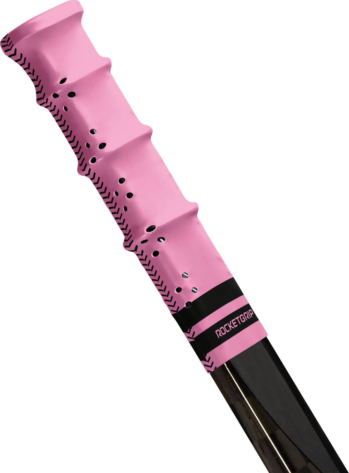 Koncovka RocketGrip Hole Color Grip, růžová-černá