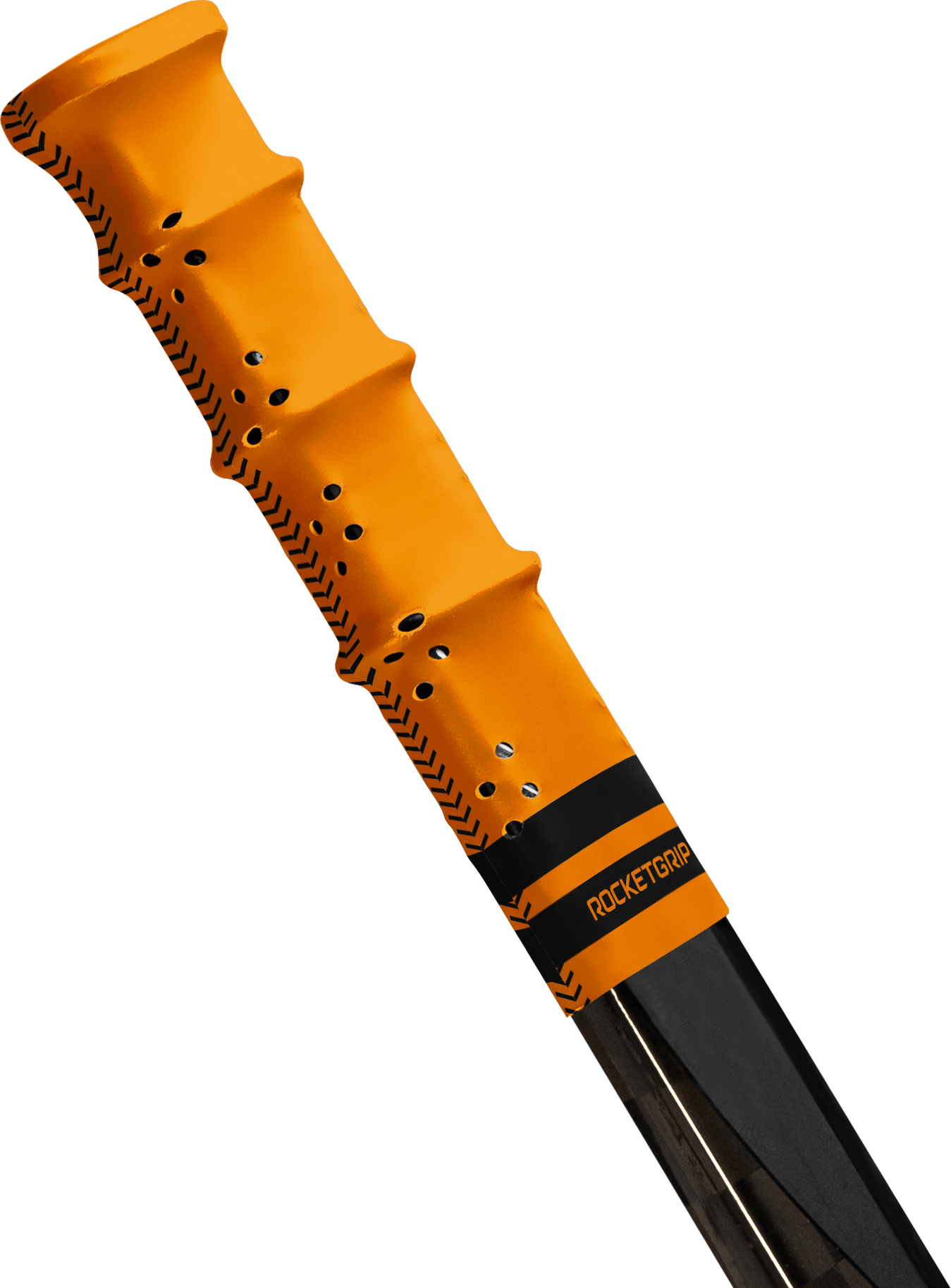 Koncovka RocketGrip Hole Color Grip, oranžová-černá