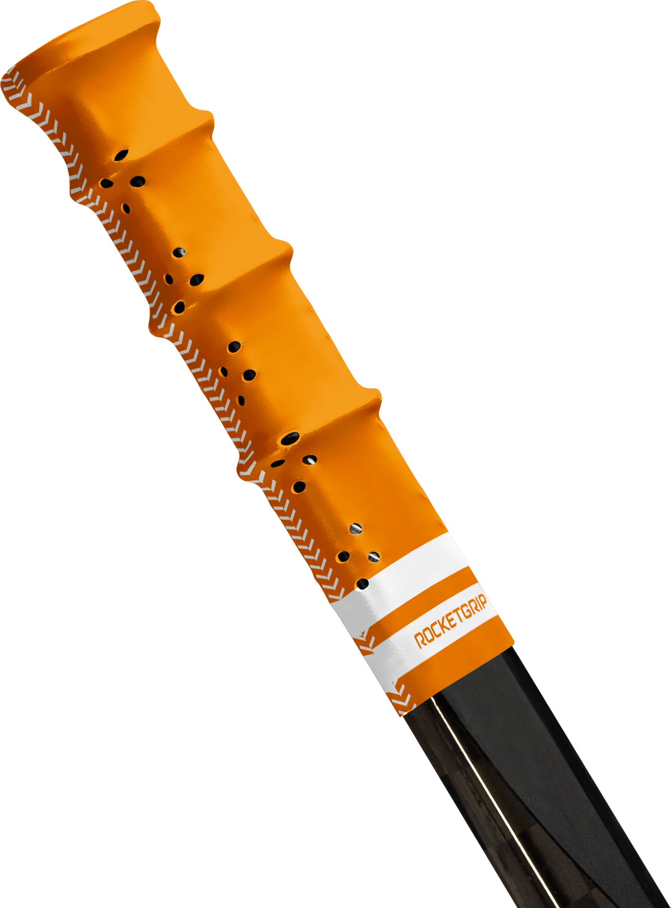Koncovka RocketGrip Hole Color Grip, oranžová-bílá