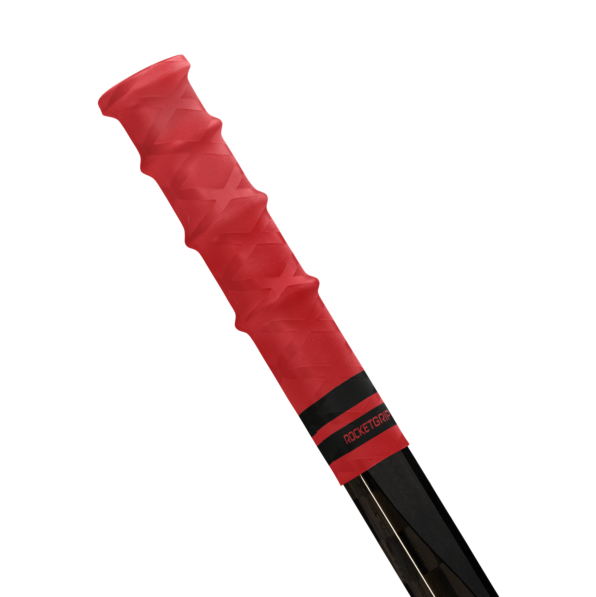 Koncovka RocketGrip Rubber Ultra Grip, červená-černá, Intermediate-Senior
