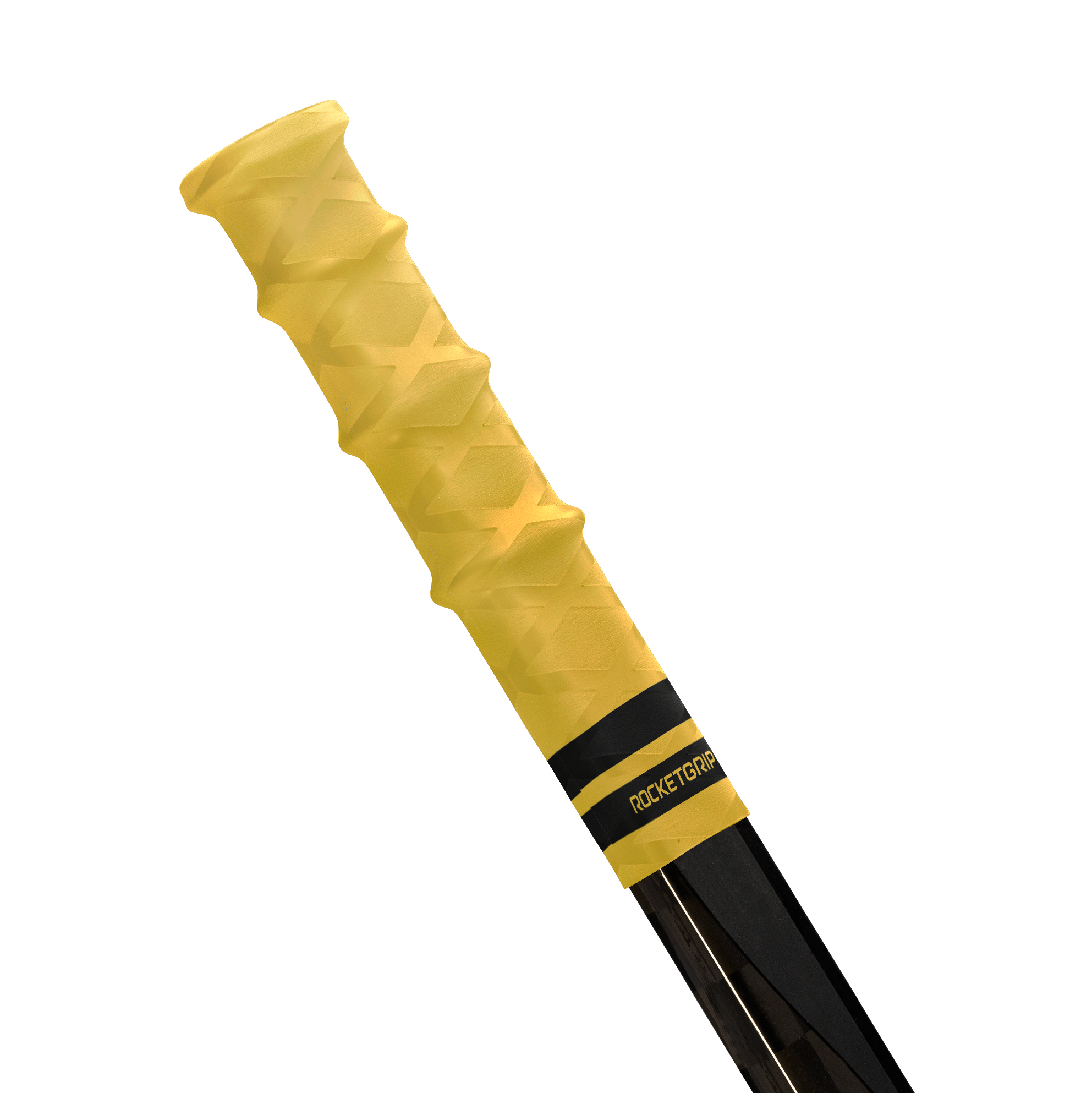 Koncovka RocketGrip Rubber Ultra Grip, žlutá-černá, Intermediate-Senior