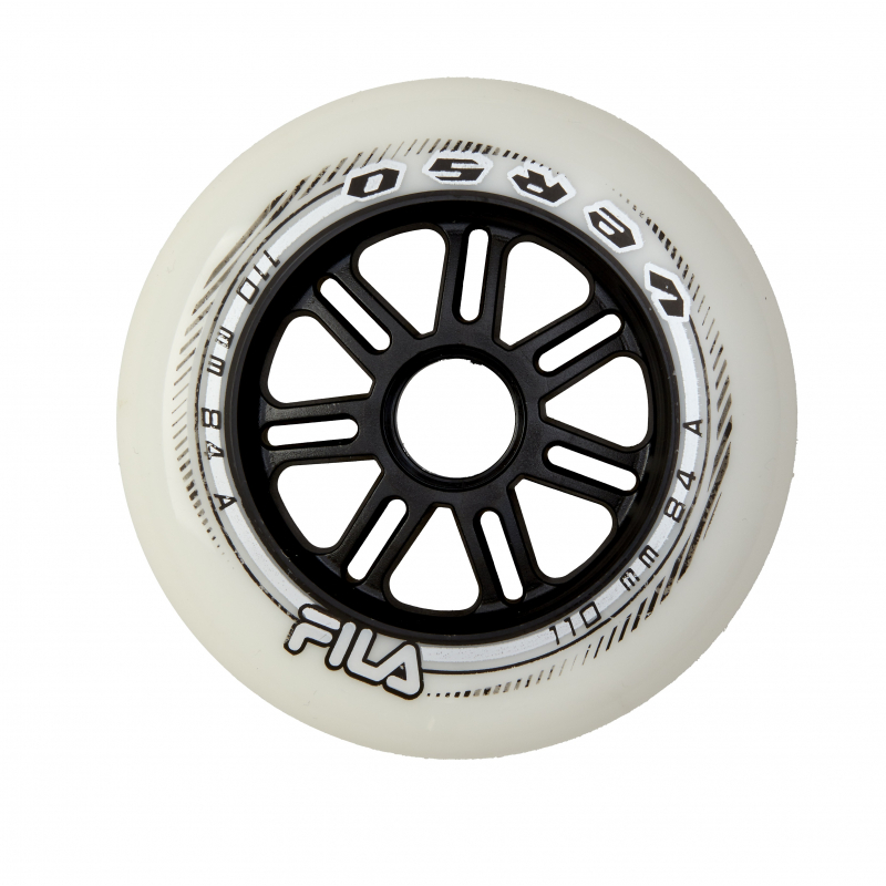 Kolieska Fila Wheels Set White (6ks), 84A, 110