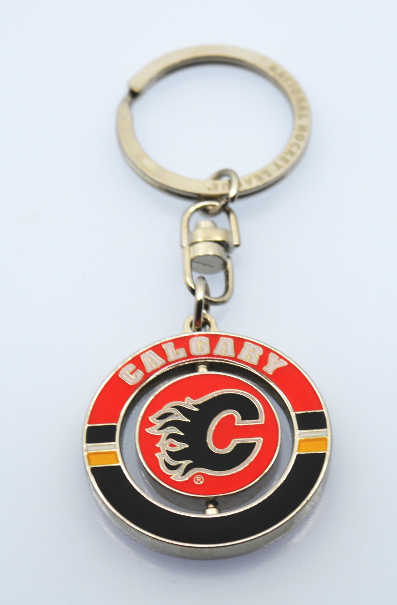 JFSC Prívesok na kľúče JFSC NHL Spinner, Calgary Flames