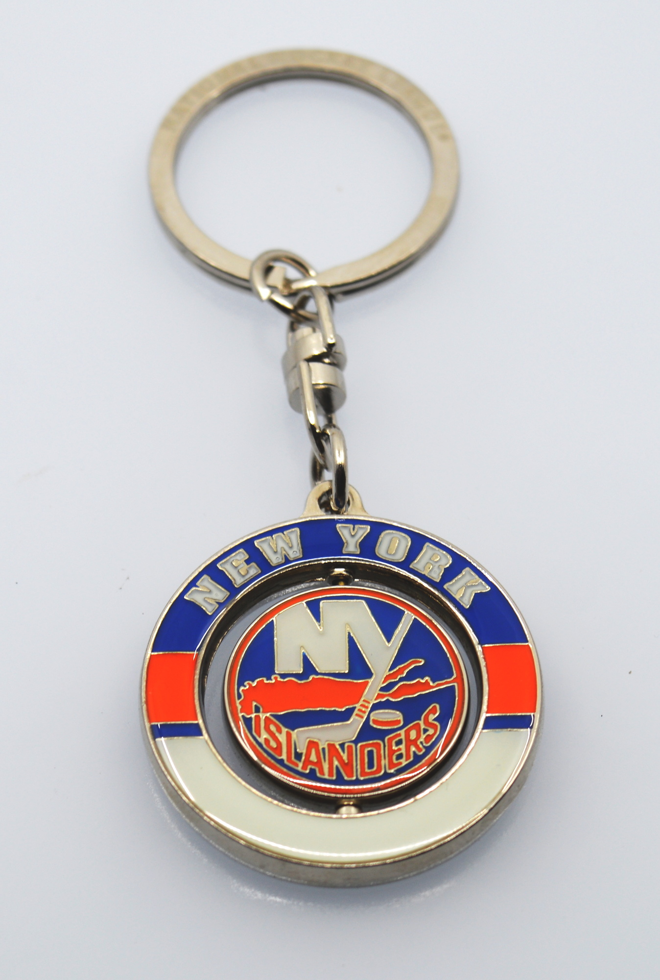 JFSC Prívesok na kľúče JFSC NHL Spinner, New York Islanders