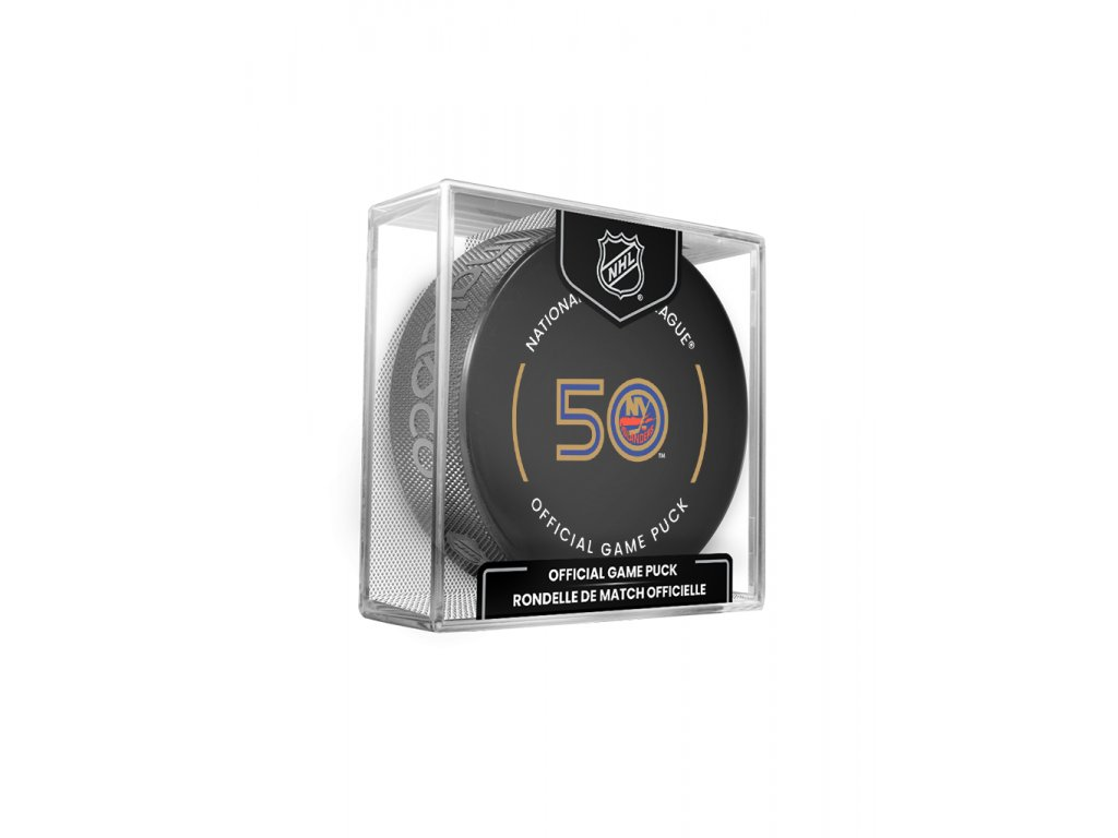 Fanouškovský puk NHL Game Anniversary (1ks), New York Islanders