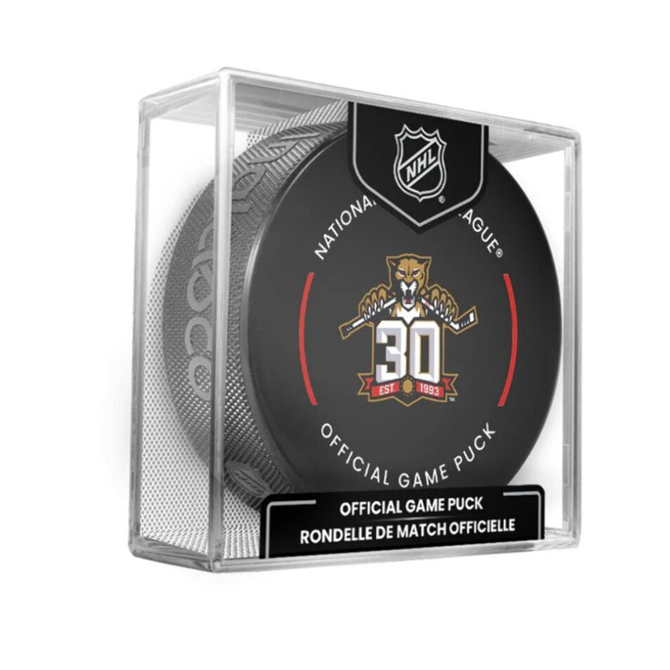 InGlasCo Fanúšikovský puk NHL Game 20th Anniversary (1ks), Florida Panthers