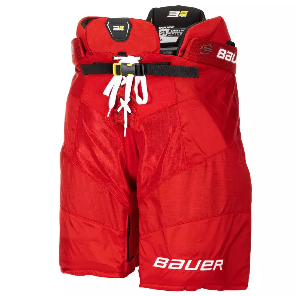 Kalhoty Bauer Supreme 3S Pro S21 INT, Intermediate, L, červená