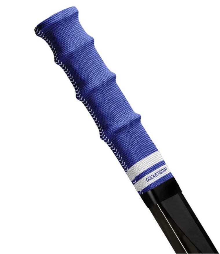 Koncovka RocketGrip Fabric Grip, modrá-bílá
