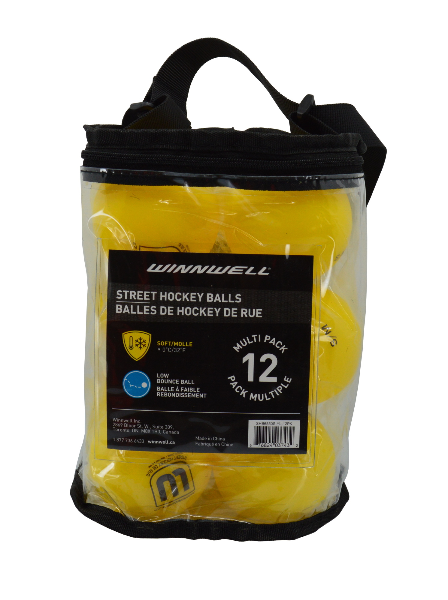 Balónek Winnwell (12pack), žlutá, Soft