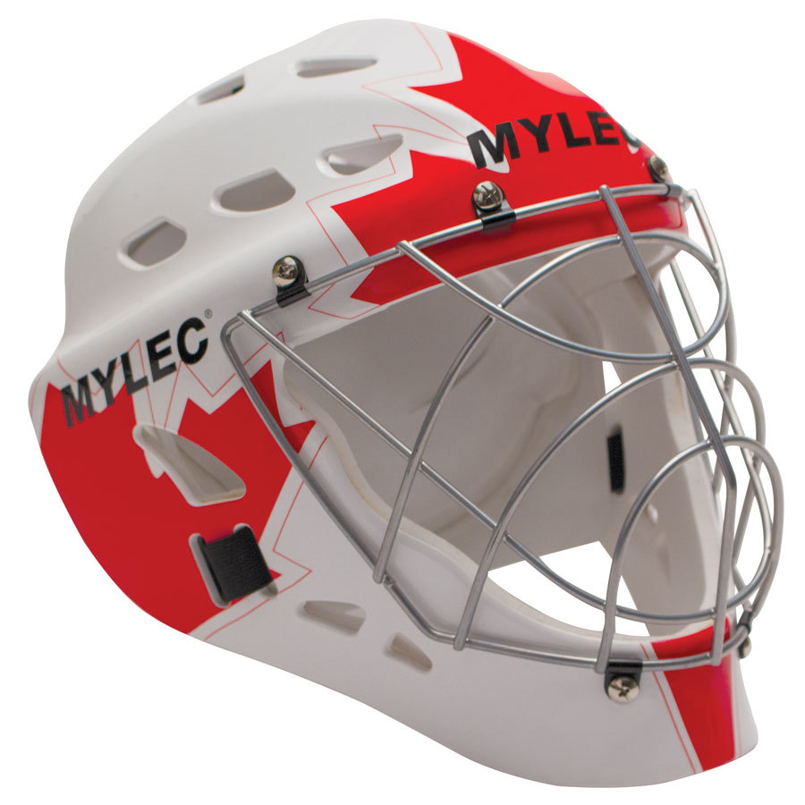 Mylec Hokejbalové rukavice Mylec MK1, biela-červená, Senior