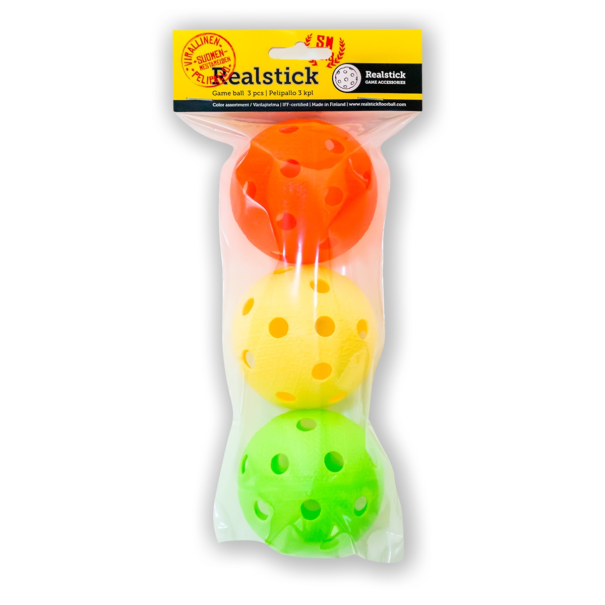 Florbalový balónek Realstick Ballbag (3ks)