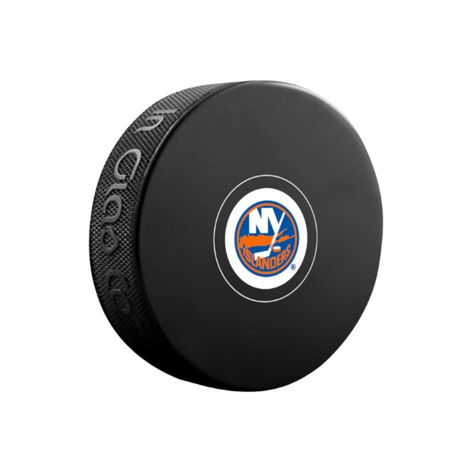 InGlasCo Fanúšikovský puk NHL Autograph Blister (1ks), New York Islanders