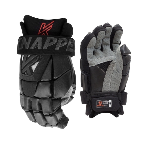 Hokejbalové rukavice Knapper AK5 SR, Senior, černá, 15"