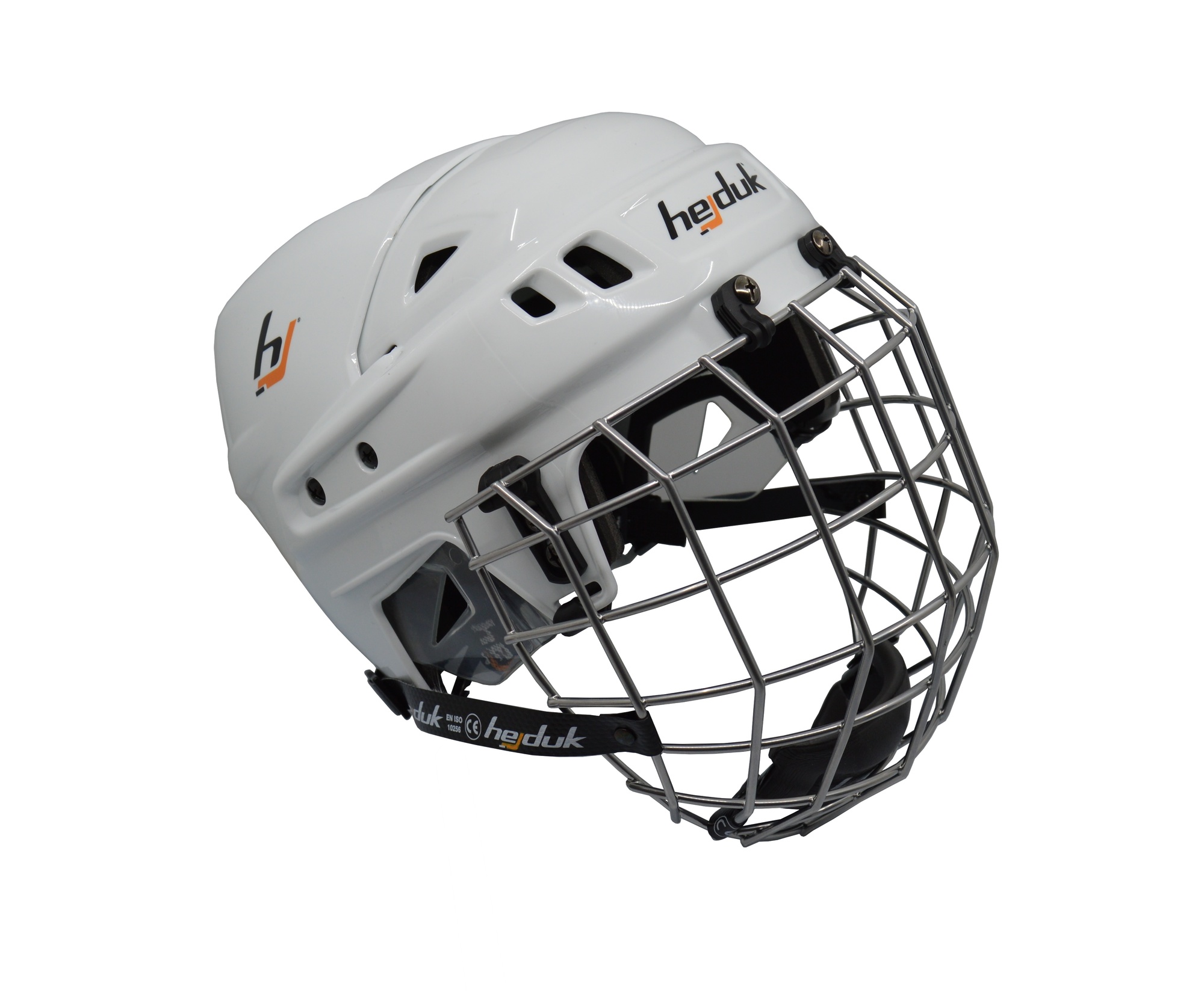 Hejduk Prilba Hejduk XX + Koš, biela, Senior, M-L, 57-61cm, Chrom koš