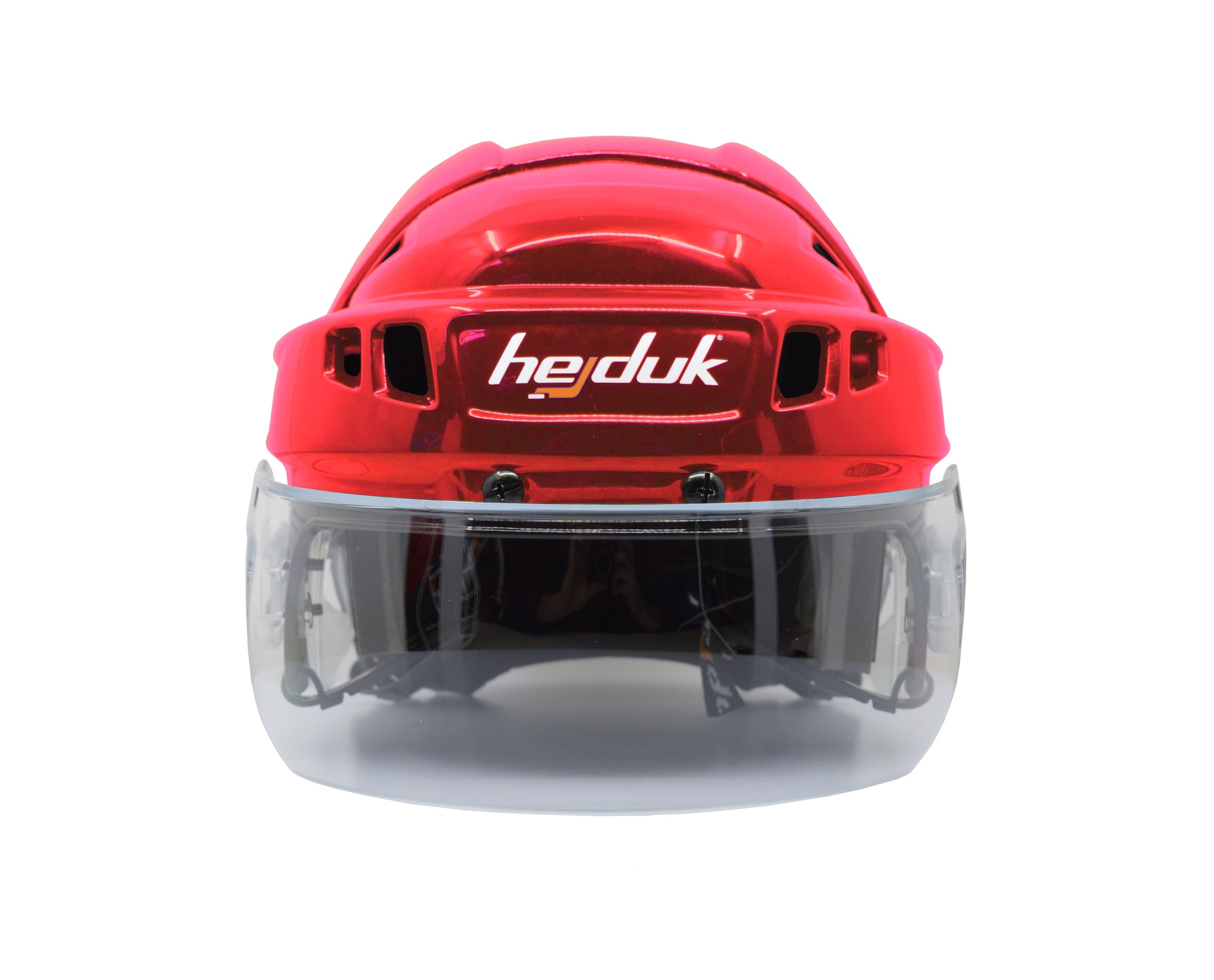 Hejduk Prilba Hejduk XX + Plexi, červená, Senior, M-L, 57-61cm, EVO PRO II. X