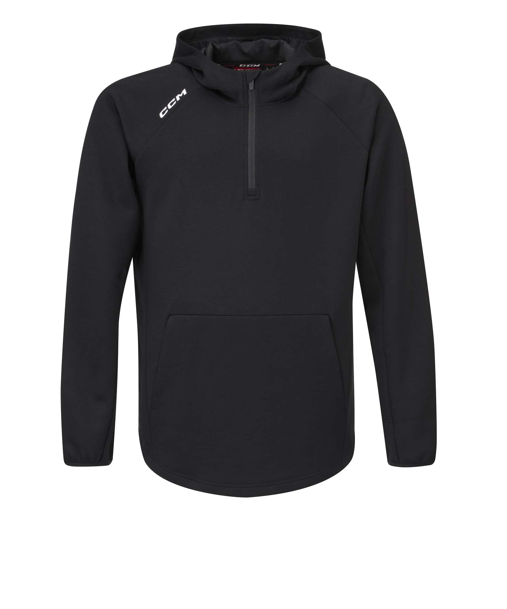 CCM Mikina CCM Locker Room 1/4 Zip 2022 JR, Junior, XS, tmavo modrá