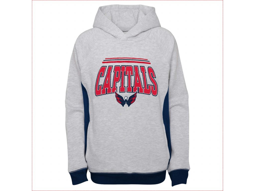 Outerstuff Mikina Outerstuff NHL Power Play Hoodie Pullover YTH, Detská, Washington Capitals, M