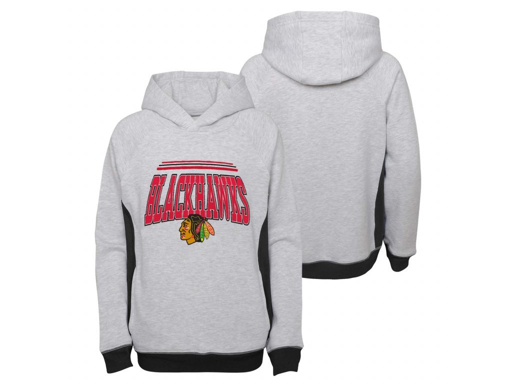 Outerstuff Mikina Outerstuff NHL Power Play Hoodie Pullover YTH, Detská, Chicago Blackhawks, S