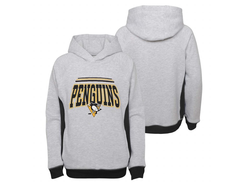 Outerstuff Mikina Outerstuff NHL Power Play Hoodie Pullover YTH, Detská, Pittsburgh Penguins, M