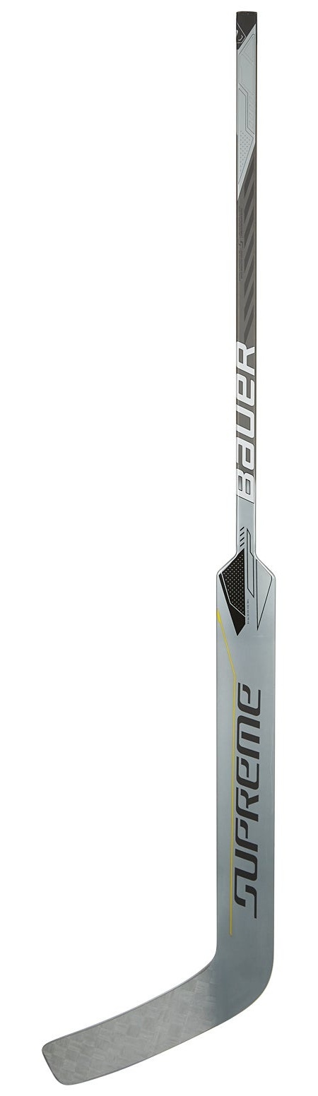 Brankářská hokejka Bauer Supreme M5 Pro S22 SR, Senior, stříbrná, 26", P31, L