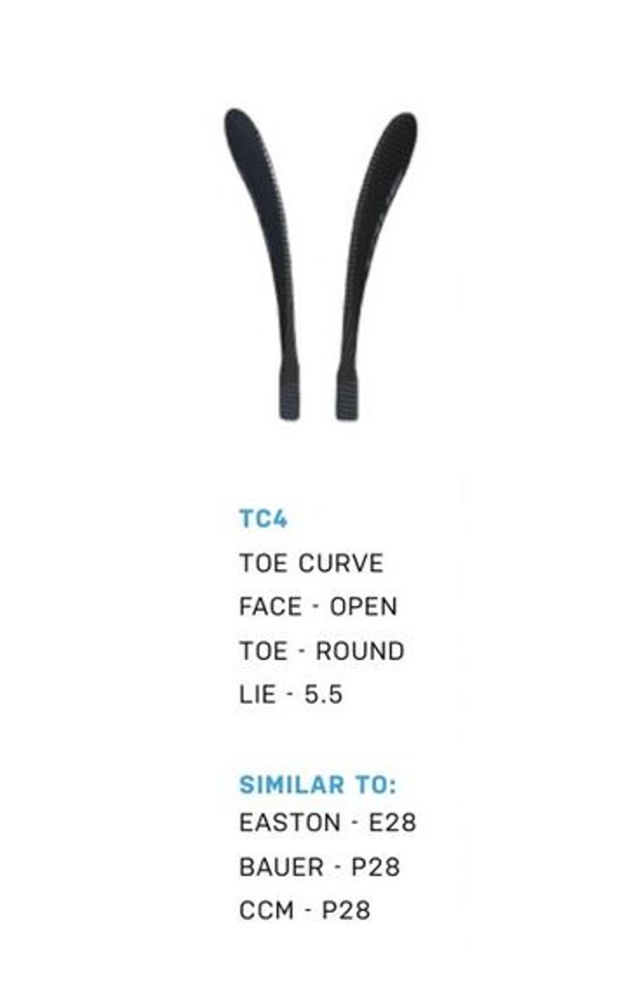 True Hokejka True Hzrdus 7X INT, Intermediate, 55, L, TC4