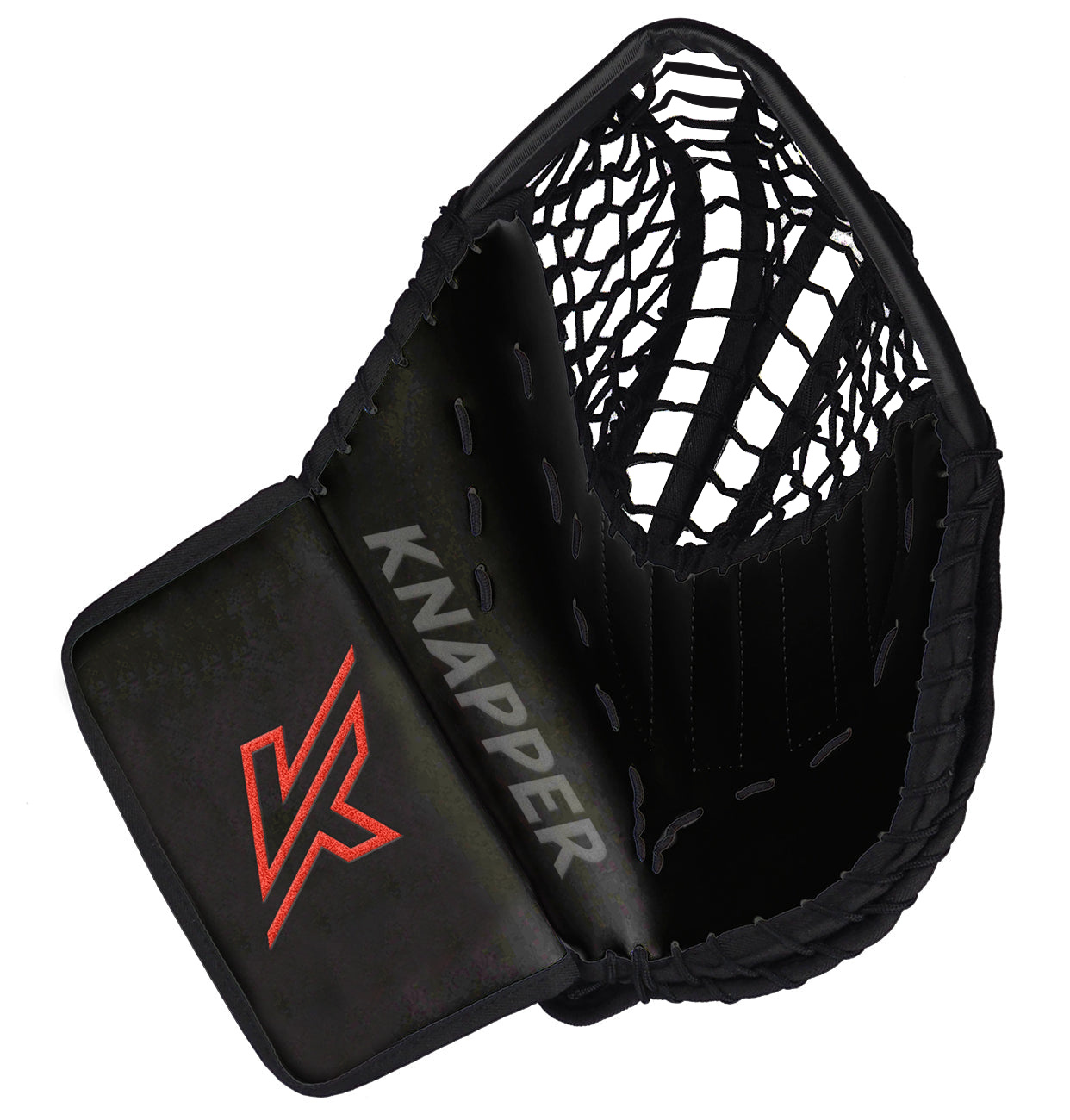 Knapper Hokejbalová lapačka Knapper AK5 INT, Intermediate, čierna, Klasický gard