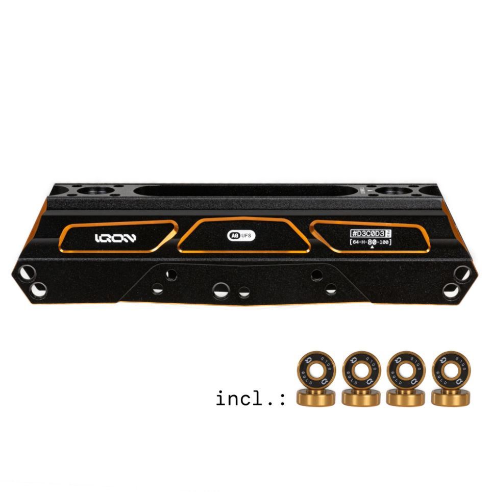 Powerslide Podvozky Iqon AG Decode Pro 80 Dark Combo, 4x-3x, 100-80, 243mm