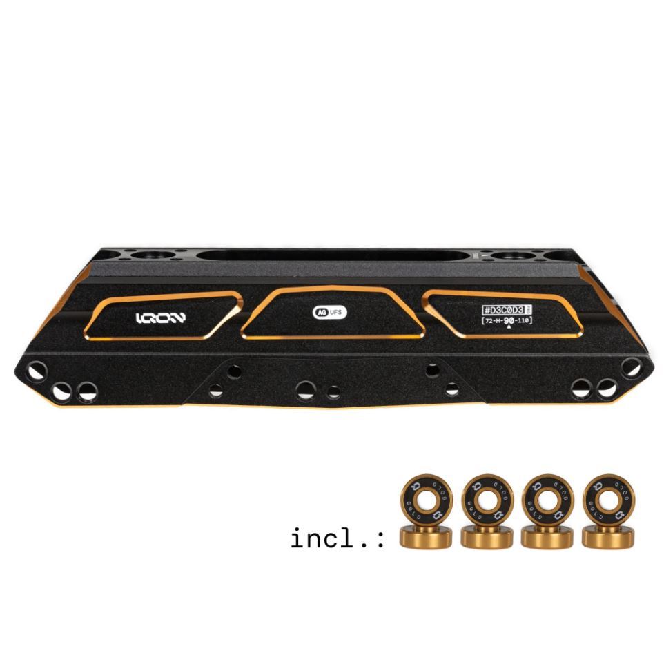 Powerslide Podvozky Iqon AG Decode Pro 90 Dark Combo, 4x-3x, 110-90, 275mm