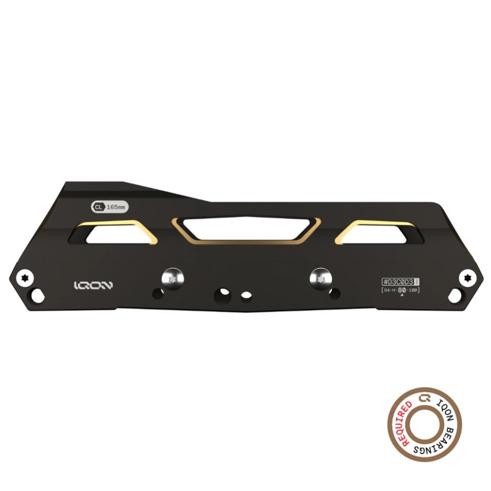 Powerslide Podvozky Iqon CL Decode Pro 80 Dark, 4x-3x, 100-80, 243mm