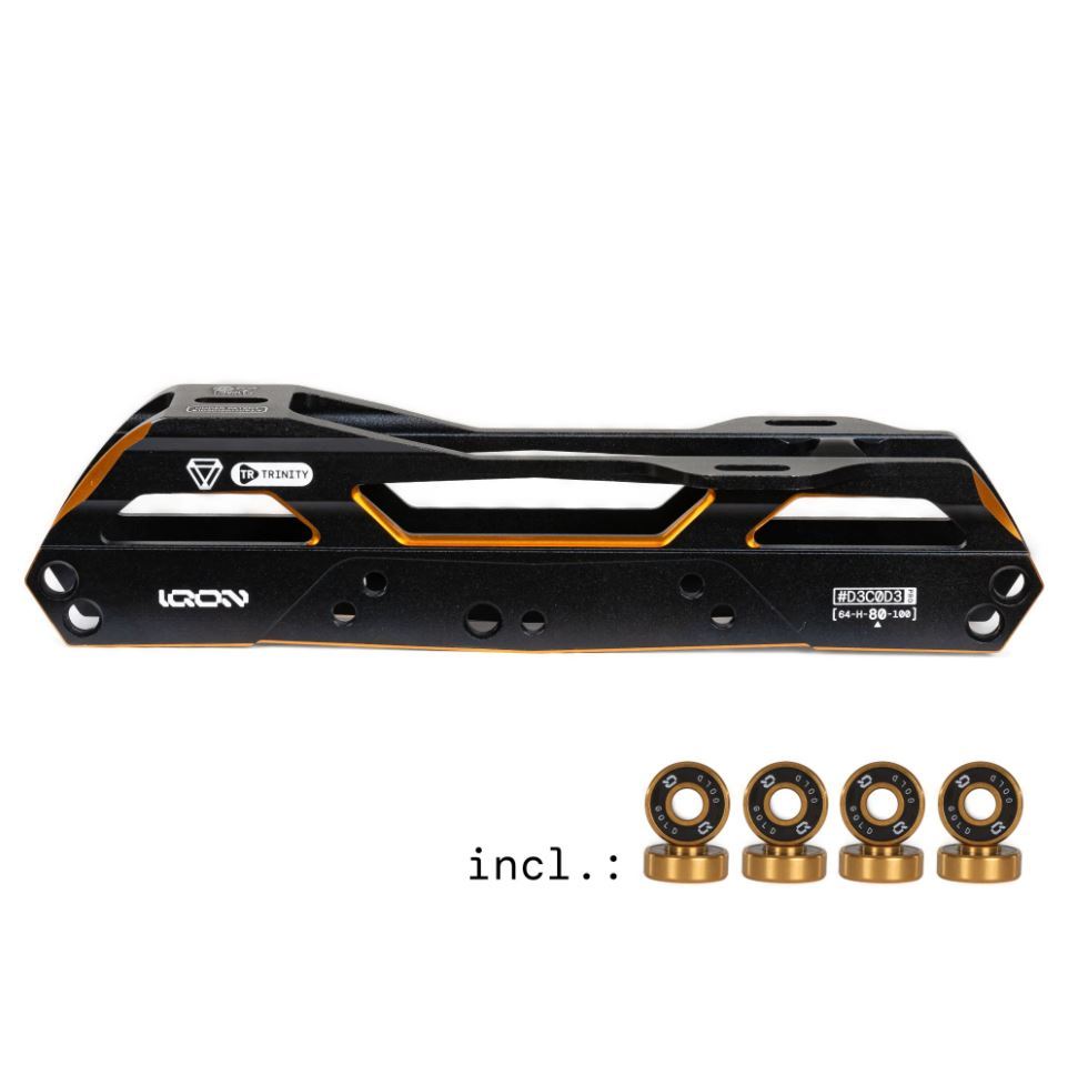 Powerslide Podvozky Iqon TR Decode Pro 80 Dark Combo, 4x-3x, 100-80, 243mm