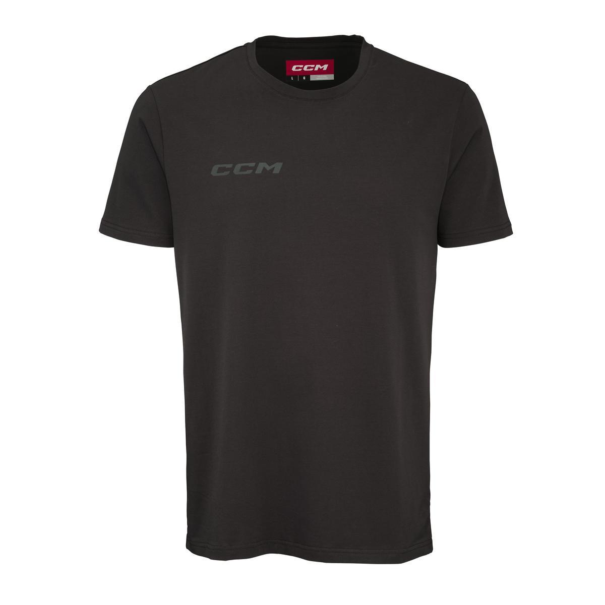 CCM Tričko CCM Core SS Tee SR, čierna, Senior, M