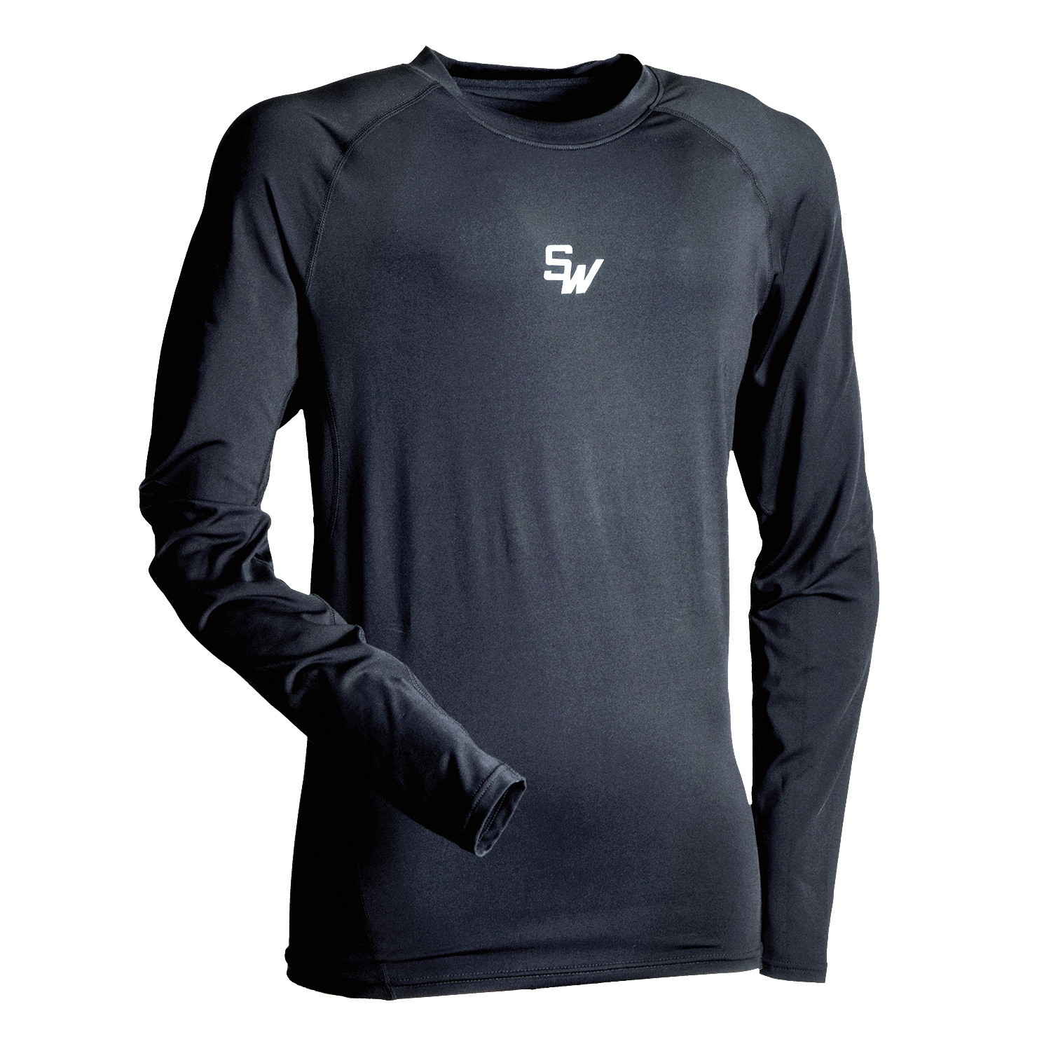 Sherwood Tričko s dlhým rukávom Sherwood Clima Plus Compression JR, čierna, Junior, XS