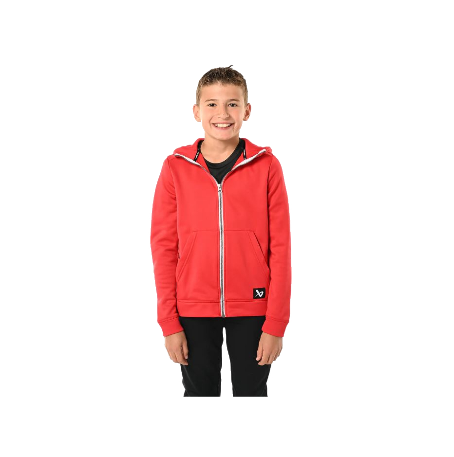 Bauer Mikina Bauer Team Fleece Zip YTH, Detská, červená, L
