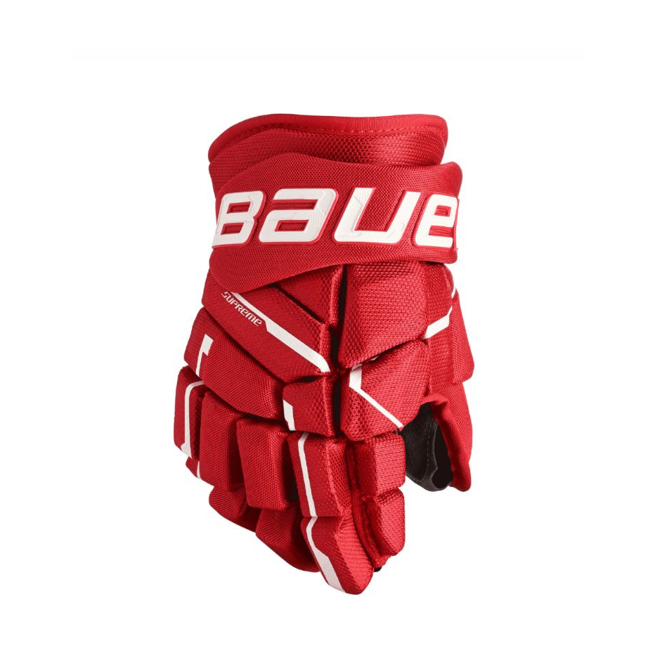 Bauer Rukavice Bauer Supreme M5Pro S23 SR, Senior, červená, 14"