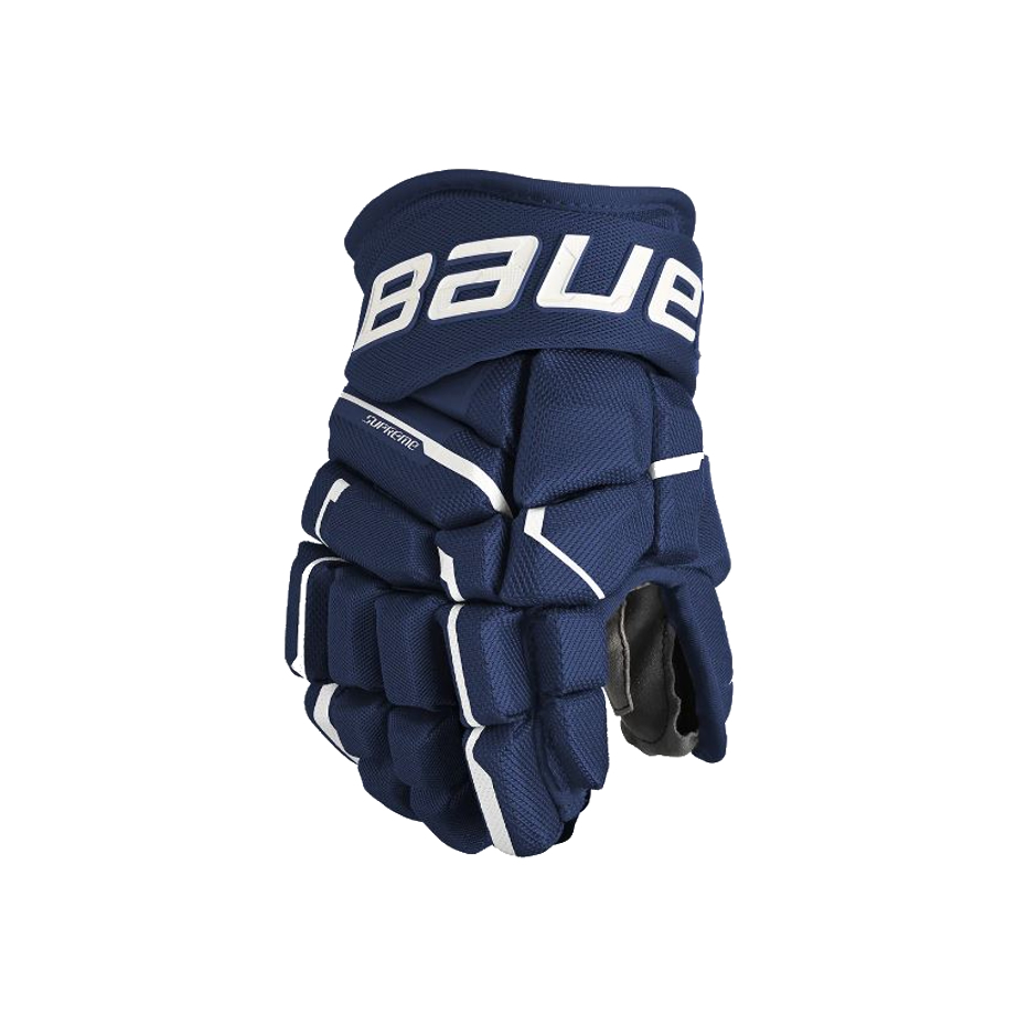 Bauer Rukavice Bauer Supreme Mach S23 JR, Junior, tmavo modrá, 10